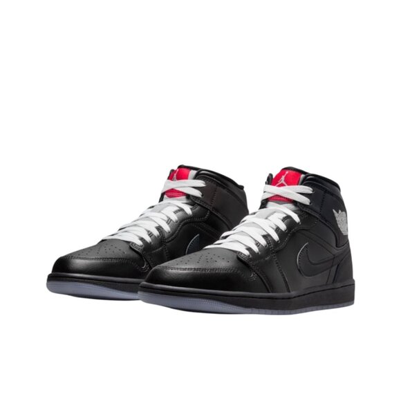 Air Jordan 1 Mid SE Reimagined Mens Basketball Shoes Size 15 Black/Metallic NEW